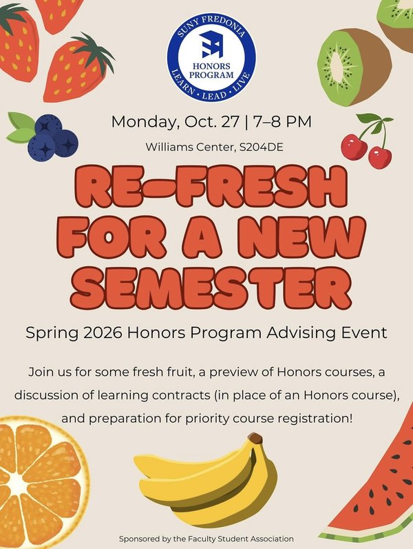 Re-Fresh for a New Semester