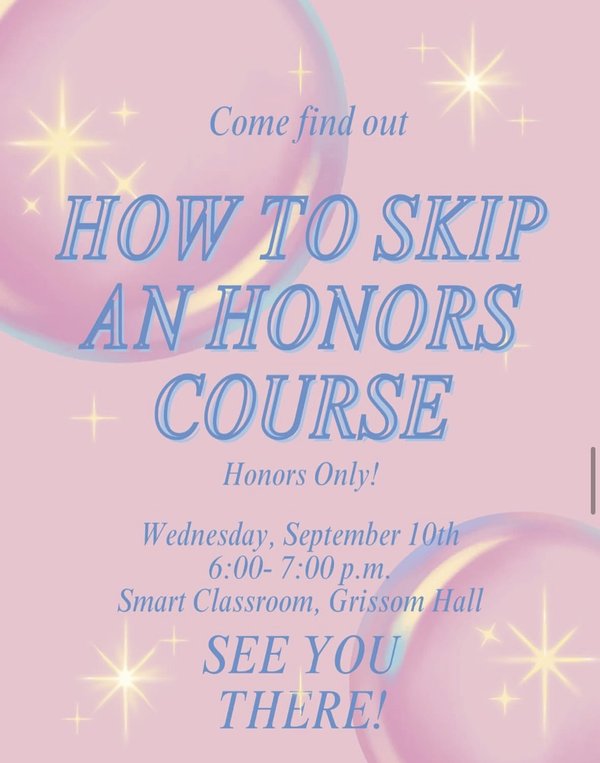 How to Skip an Honors Course